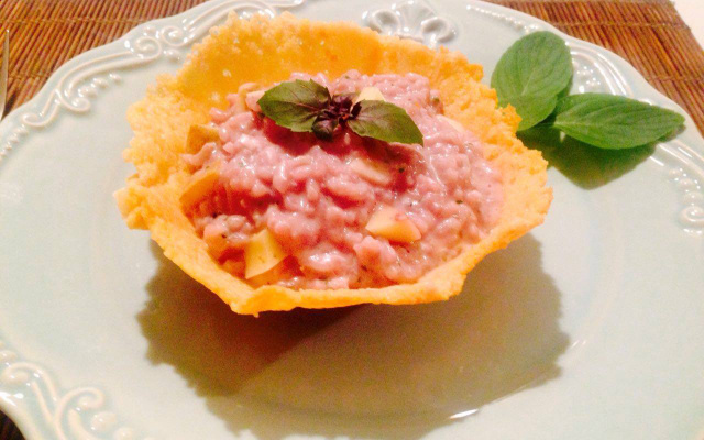 Risoto do lula (chef Pedro Cassiano)