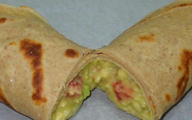 Panqueca de guacamole