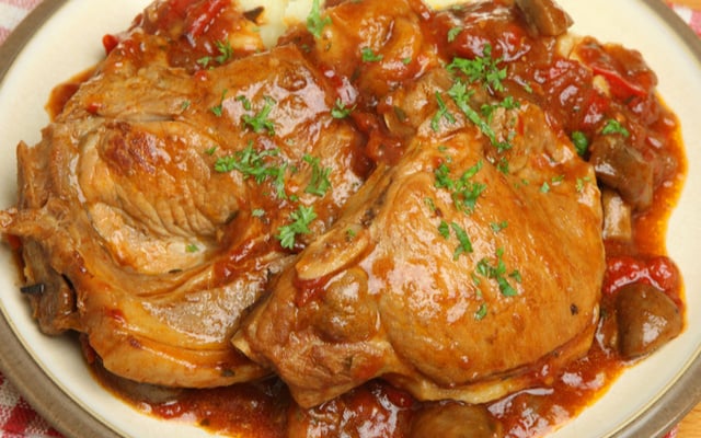 Carré suíno na pressão