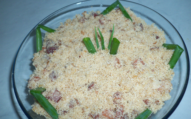 Farofa de bacon deliciosa