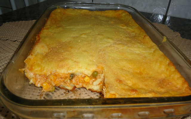 Torta salgada de liquidificador