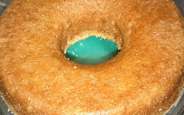 Bolo de maçã molhadinho sem ovos