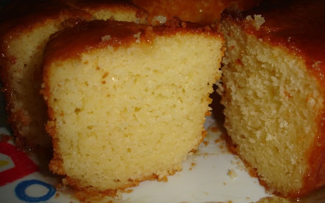 Bolo de iogurte de liquidificador