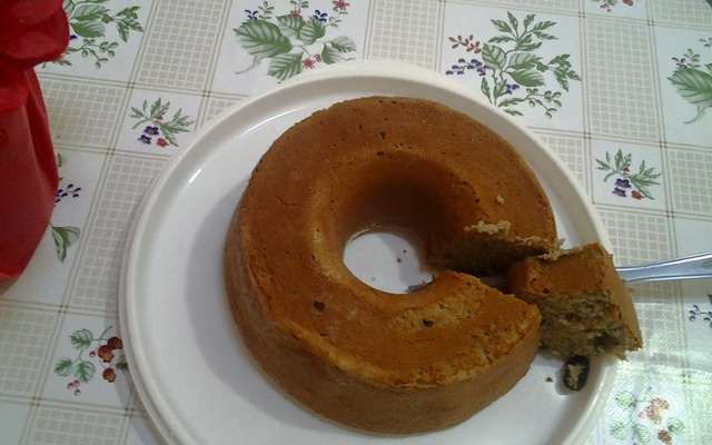 Bolo de banana sem açúcar, sem leite e sem farinha
