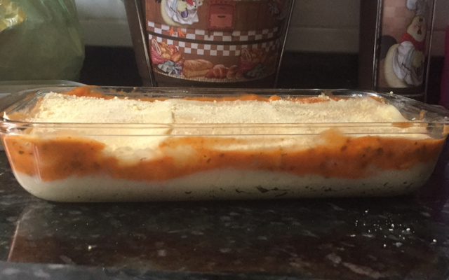 Camarão à parmegiana