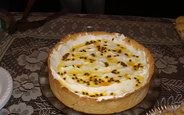 Torta de maracujá
