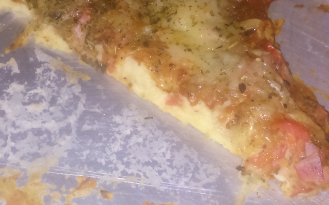Pizza de macarrão 