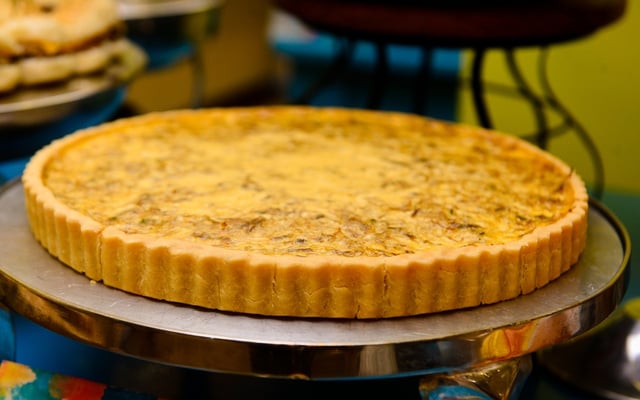 Torta sablée de bacalhau