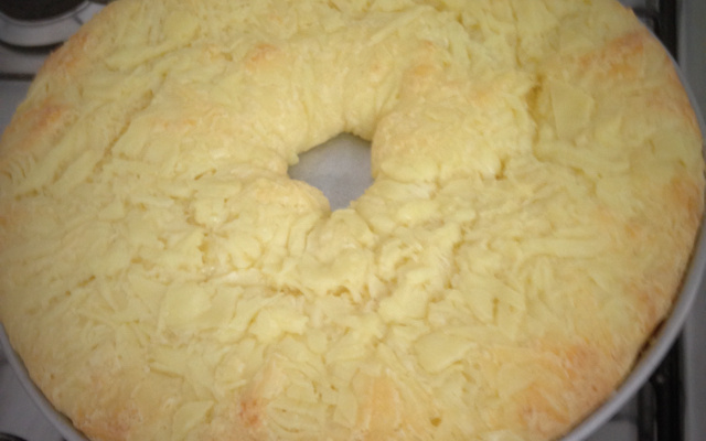 Bolo pão de queijo da Gaby