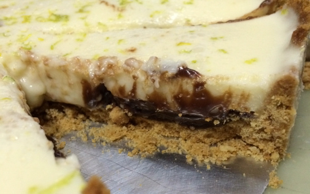 Torta de chocolate e limão