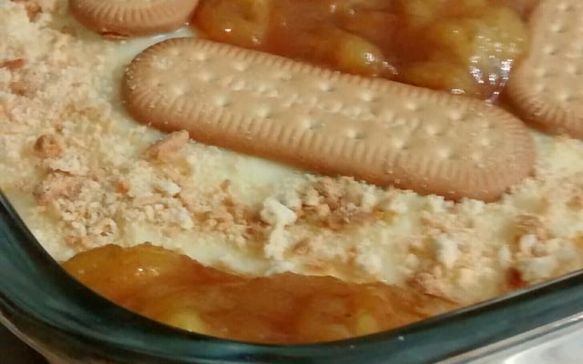 Pavê de banana da Dani