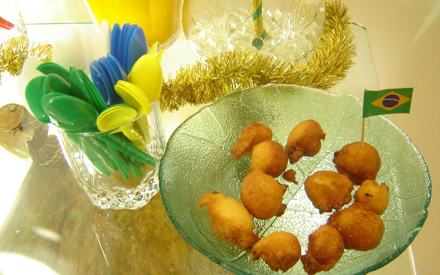 Bolinho de Chuva da Mamãe para a Copa