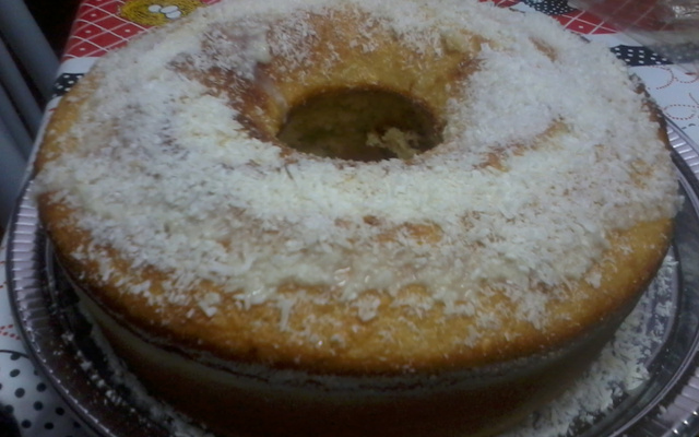 Bolo de coco prático