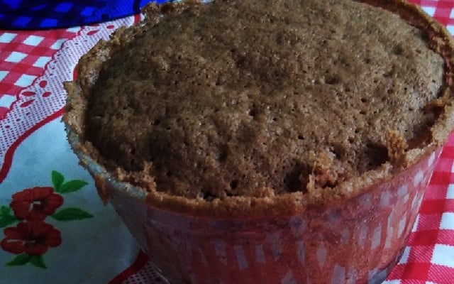Bolo de Caneca de Microondas