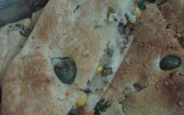 Torta de liquidificador de sardinha