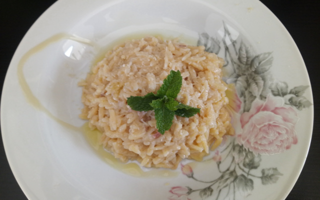 Risoto de Macarrão à Moda Baiana