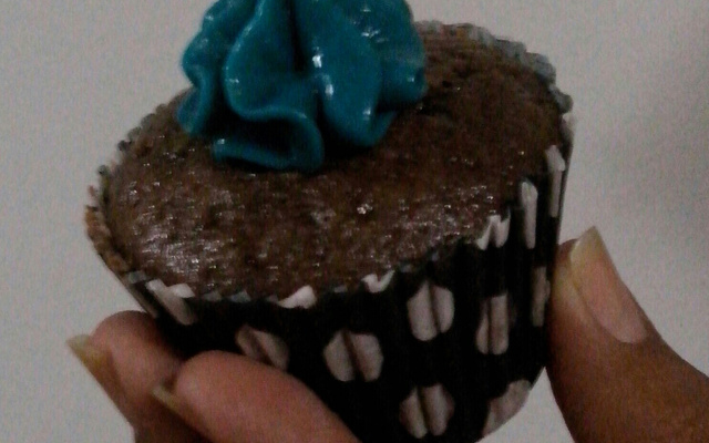 Cupcake de chocolate