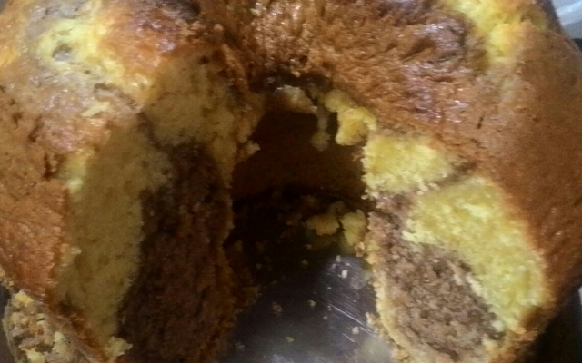 Bolo simples de liquidificador