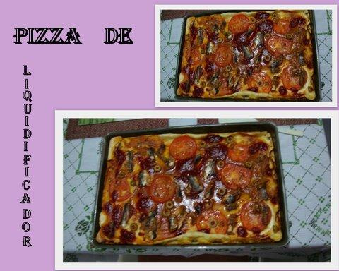 Pizza de liquidificador