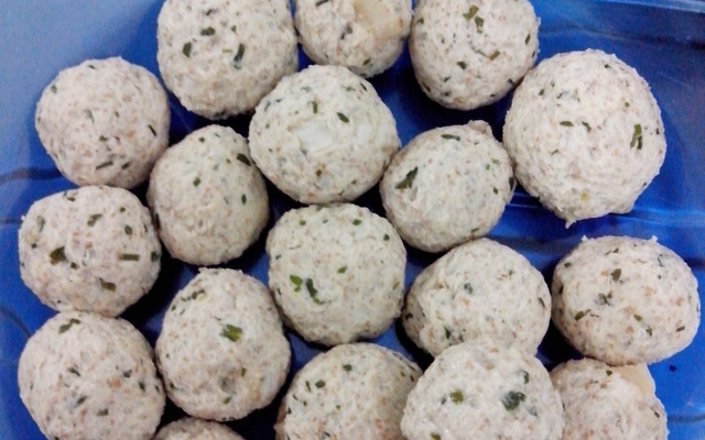 Almôndega de frango Dieta Dukan ataque