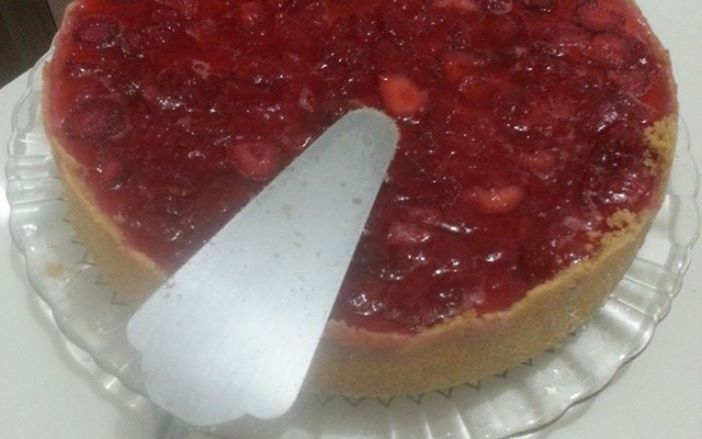 Cheesecake de morango