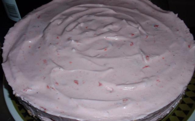 Torta nuvem de morango