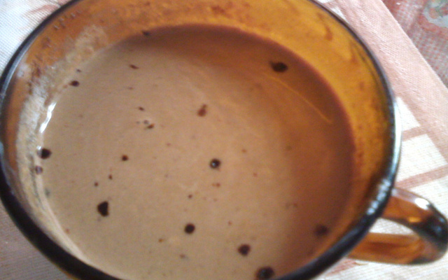 Cappuccino caseiro cremoso