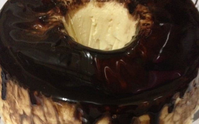 Delícia gelada (bolo gelado tipo sorvete)