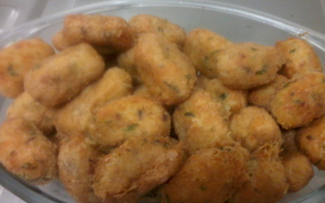 Bolinho de bacalhau fácil