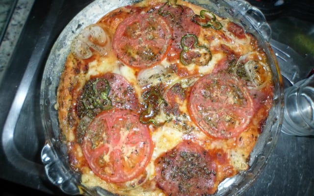 Massa para pizza de liquidificador