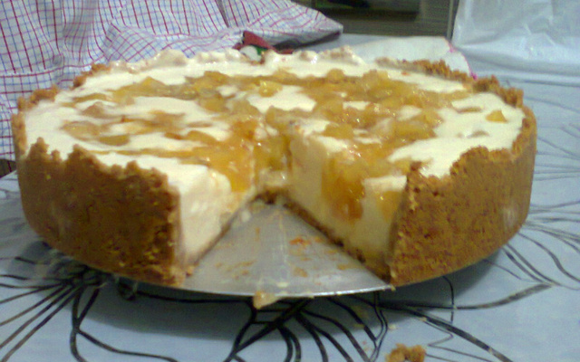 Torta de abacaxi