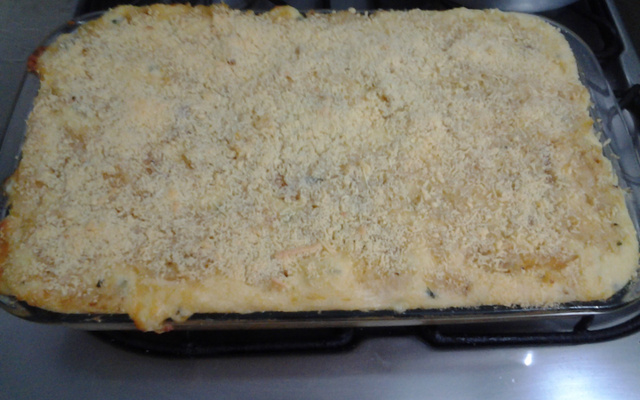 Purê de Batata com Bacalhau