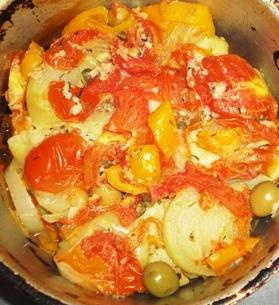 Merluza à portuguesa