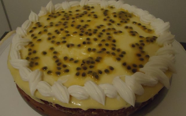 Bolo mousse de maracujá vapt vupt