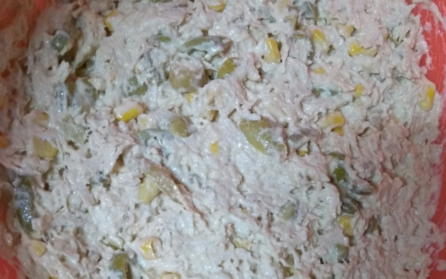 Patê de frango cremoso