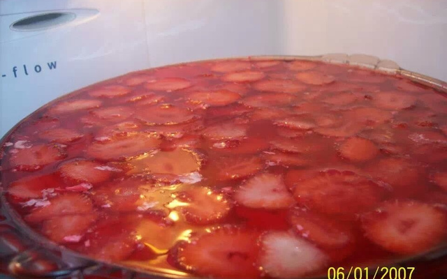 Sobremesa de morango