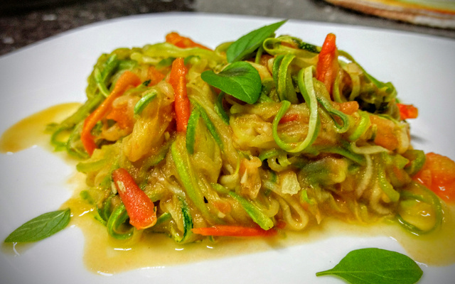 Macarrão de abobrinha do Marcão