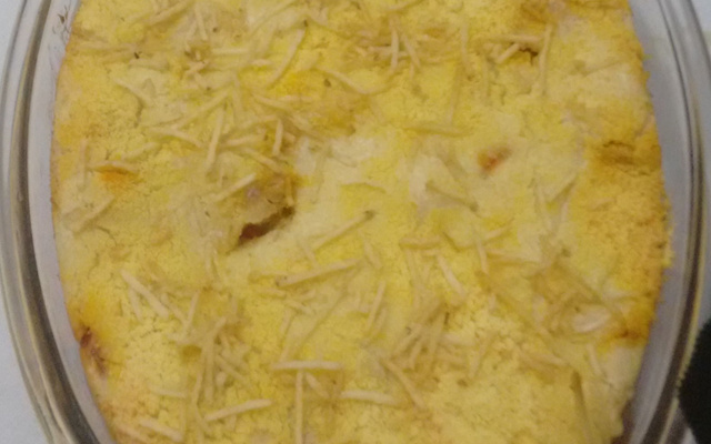 Pastelão de liquidificador