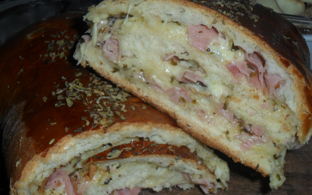 Pão de Pizza rápido