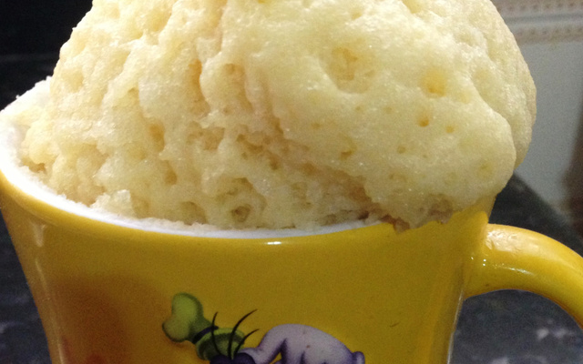 Bolo de caneca simples