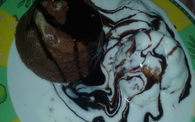 Petit gâteau de liquidificador