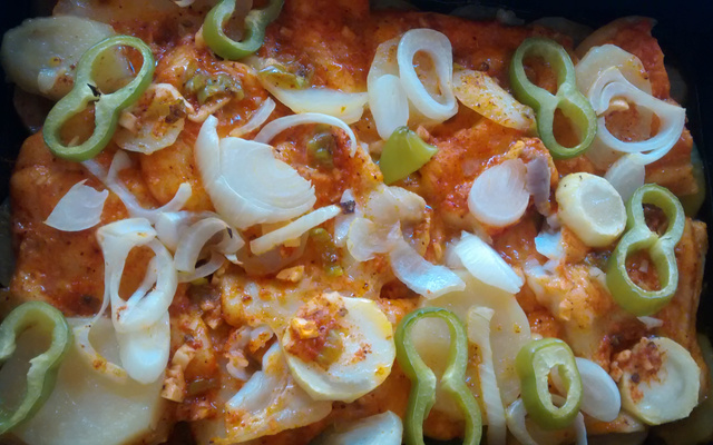 Filé de peixe ao forno arrumadinho