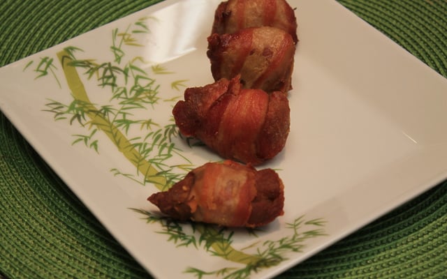 Rolê de frango assado