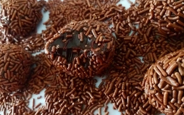 Brigadeiro que rende e saboroso
