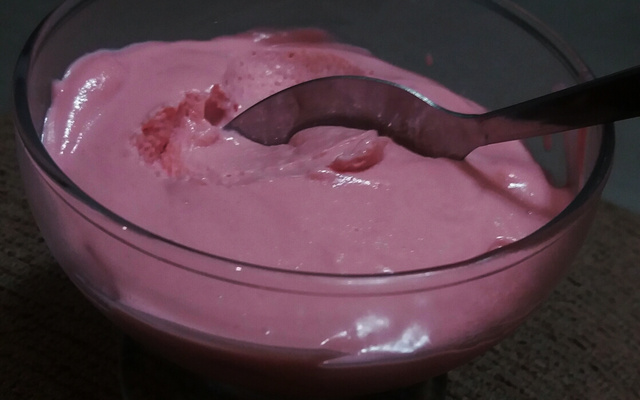 Mousse de 3 ingredientes