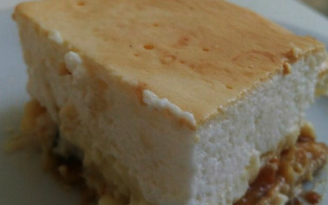 Torta de bananas com ricota