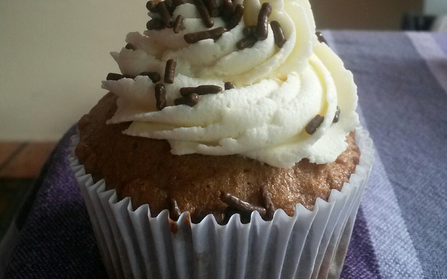 Cupcake de chocolate