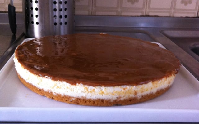 Cheesecake de doce de leite