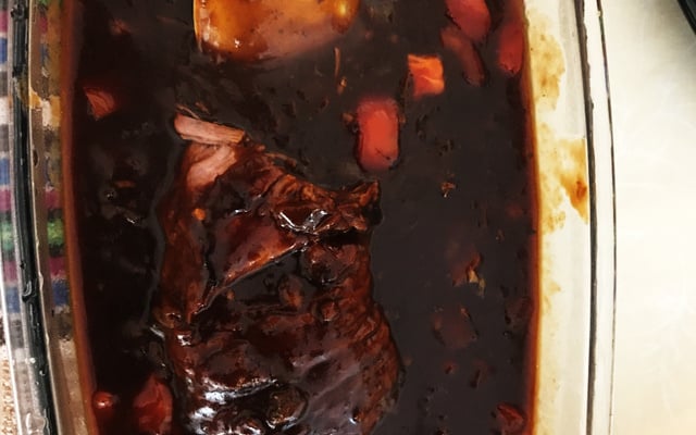 Maminha na cerveja preta