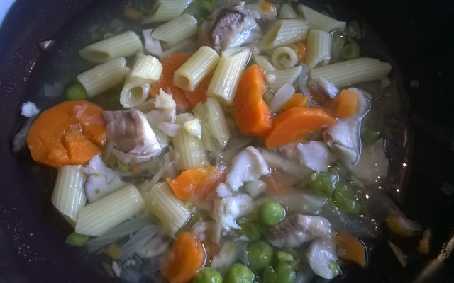 Sopa de peixe fácil